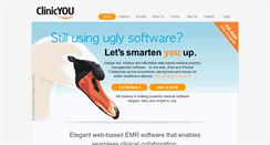 Desktop Screenshot of clinicyou.com